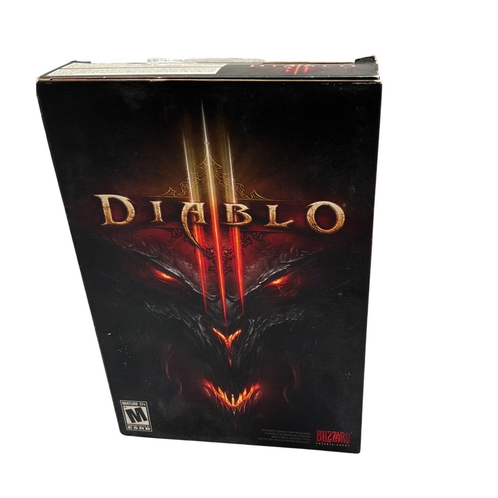 Diablo III PC‎ Mac Blizzard Entertainment 2012 Big Box Game